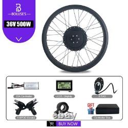 Snow E-Bike Conversion Kit 500W 1000W 1500W 3000W 20 26 Rear Wheel Hub Motor