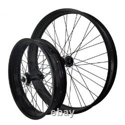 Snow E-bike Front Wheel 26 20 4.0 Fat Tire 2 Peilin Bearings QR 135mm