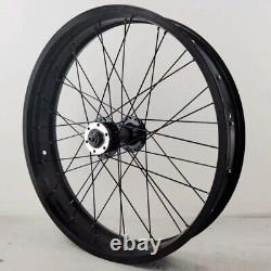 Snow E-bike Front Wheel 26 20 4.0 Fat Tire 2 Peilin Bearings QR 135mm