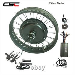 Snow Ebike Conversion Kit Fat Bicycle Wheel 36V 48V Colorful LCD8 Bluetooth