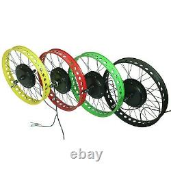 Snow ebike Conversion Kit Bluetooth 48V 1000W 4.0 Tyre fat bike motor wheel