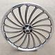 Us Silver Aluminum Bicycle Front Or Rear Wheel 20×1.75/2.125/2.5'' Ebike Chopper