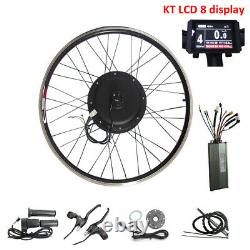 V Disc Brake Compatible MTB Bike Hub Motor Wheel Engine Ebike Kit 1000W 1500W