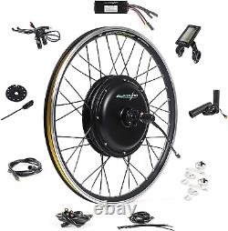 Waterproof Ebike Conversion Kit for Electric Bike 26 Front or Rear Wheel Electr