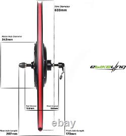 Waterproof Ebike Conversion Kit for Electric Bike 29 Front or Rear Wheel Electr