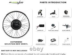 Waterproof Ebike Conversion Kit for Electric Bike 29 Front or Rear Wheel Electr