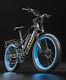 1000w Shimano 26'' Vélo Électrique Mountain-bicycle Ebike Fat Pneu Commuter 48v