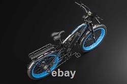 1000w Shimano 26'' Vélo Électrique Mountain-bicycle Ebike Fat Pneu Commuter 48v