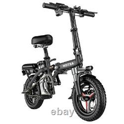 14 Vélo Électrique Pliant Snow Mountain Bicycle E-bike 250w 48v Batterie Au Lithium