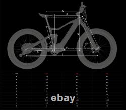 16 Carbon Fat Bike 9s Vélo Électrique Bafang M620 Sram Suspension 26erdf