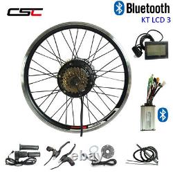 20-29'' 36v 350w Vélo Électrique Kit Pour La Conversion De Vélo Écran LCD & Bluetooth