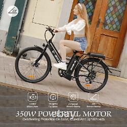 2023 E-bike 26 Vélo Électrique Pour Adultes 500w Motor City Vélo Commuter Ebike