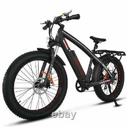 26'' 16ah 750w Addmotor Electric Mountain Bikes Fat Tire Mtb E-bike Pour Adultes