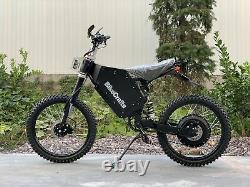 3000w 48v Adulte Électrique Hors Route Dirt Bike Bomber Mountain Ebike Fast 30 Mph+