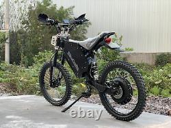 3000w 48v Adulte Électrique Hors Route Dirt Bike Bomber Mountain Ebike Fast 30 Mph+