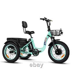 750w 20ah 48v Tricycle Électrique Trike Addmoteur M-330 Step-thru City Ebike Pas7