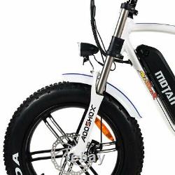 750w Vélo Électrique Vélo Cyclomoteur Addmotor M-60 R7 Cruiser 20 48v Fat Tire Ebike