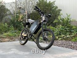8000w 72v Adulte Électrique Hors Route Dirt Bike Bomber Mountain Ebike Fast 60 Mph+