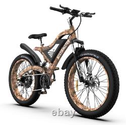 Aostirmotor 1500w Vélo Électrique Vtt 48v/15ah 26 Fat Tire E-bike Us