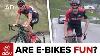 Are E Bikes Fun Road Bike Vs Road E Bike