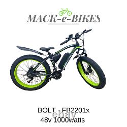 Bolt Fb2201x 48v 1000w Mack-e-bike Electric Bike Ukfat Tyresnewreaddescriptn