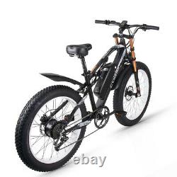 Cysum M900 Vélo De Neige Électrique 48v 17ah 1000w Moto Fat Tire Ebike