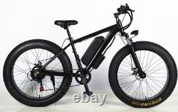 Electric Bike Fat Tyre 26 1000w 48v 10ah Vtt 7 Speed