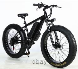 Electric Bike Fat Tyre 26 1000w 48v 10ah Vtt 7 Speed