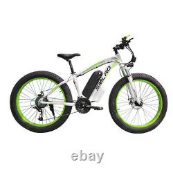 Electric Bike Fat Tyre 26 1000w 48v 13ah Haute Puissance Mountain Ebike 21 Speed