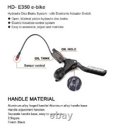 Frein Tektro hd-e350 pour vélo électrique 1100/1800mm coupure de contrôle de puissance frein hydraulique