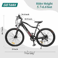 Gotrax Alpha 29 Vélo Électrique Pour Adultes Vtt Vélo Coummter