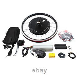 Kit de conversion de bicyclette électrique 20 EBike 250/1000W moteur de moyeu de roue avant/arrière