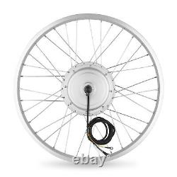 Kit de conversion de bicyclette électrique pour roue avant de 24 pouces 36V 750W pour pneu de 24x1.75-2.1
