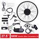 Kit De Conversion De Moteur De Bicyclette électrique Pour Roue Avant De Vtt 27.5 Pouces Avec Moteur De Moyeu De Roue Avant De 500w 36v