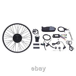 Kit de conversion de moteur de bicyclette électrique pour roue avant de VTT 27.5 pouces avec moteur de moyeu de roue avant de 500W 36V