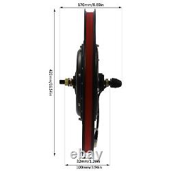 Kit de conversion de moteur de vélo électrique 36V 500W pour roue avant - Kit de moteur de moyeu de vélo électrique