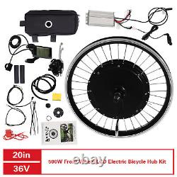 Kit de conversion de moteur de vélo électrique 36V 500W pour roue avant - Kit de moteur de moyeu de vélo électrique