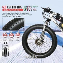 Kit de conversion de pneus gras pour vélo électrique 48V 500-3000W Roue moteur avant/arrière 20/26 pouces