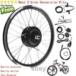 Kit de conversion de vélo électrique 36V 48V 350W moteur roue 20/26 eBike Supply