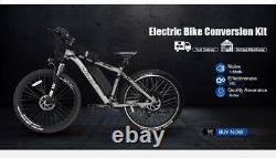 Kit de conversion de vélo électrique 36V 500W 48V 1000W 1500W 2000W moteur de moyeu avant et arrière