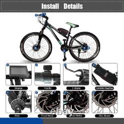 Kit de conversion pour vélo électrique 36V 500W 48V 1000W 1500W 2000W moteur de moyeu avant/arrière
