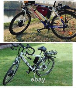 Kit de conversion pour vélo électrique avec batterie de 13Ah, moteur de moyeu avant ou arrière de 36V 250W, 350W ou 500W