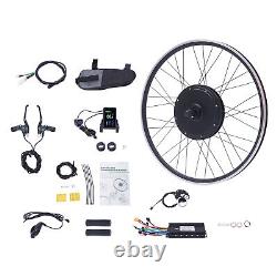 Kits de conversion de moteur de moyeu avant sans balais 48V 1000W pour vélo électrique DIY 700C 45-55km/h