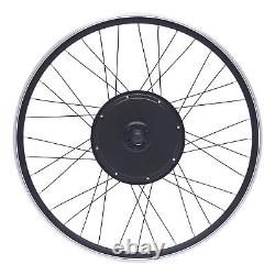 Kits de conversion de moteur de moyeu avant sans balais 48V 1000W pour vélo électrique DIY 700C 45-55km/h