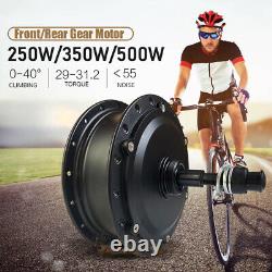 Moyeu moteur de roue avant arrière 36V 48V 250W 350W 500W pour kit de conversion de vélo électrique