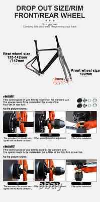 Moyeu moteur de roue avant arrière 36V 48V 250W 350W 500W pour kit de conversion de vélo électrique