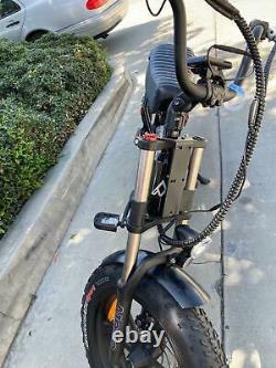 Remise À Neuf 750w Electric Bicycle Addmotor M-60 R7 20 Fat Tire Cruiser Ebike
