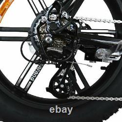 Remise À Neuf 750w Electric Bicycle Addmotor M-60 R7 20 Fat Tire Cruiser Ebike