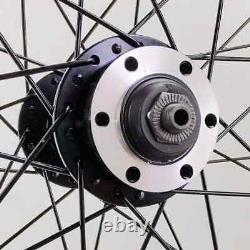 Roue avant de vélo électrique de neige 26 20 4.0 Pneu gras 2 roulements Peilin QR 135mm