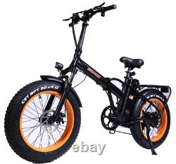 Sohoo 48v500w12a 20x4.0 Adulte Pliant Fat Tire Vélo Électrique Vtt